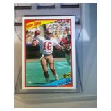 1984 Topps Joe Montana FB