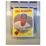 1959 Topps Don Drysdale BB