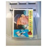 1960 Topps Johnny Logan BB - Braves