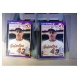 1989 Donruss Curt Schilling BB rookie lot of 2