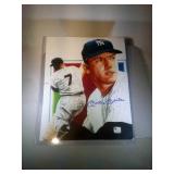 Mickey Mantle Print w/COA