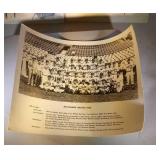 vintage 1953 Milwaukee Braves lot including