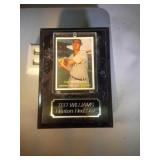 1957 Topps Ted Williams reprint plaque