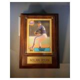 1987 Topps Nolan Ryan plaque
