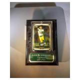 2014 Topps Chrome Aaron Rodgers plaque