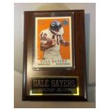 2015 Topps Gale Sayers plaque