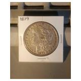 1879 Morgan Silver Dollar