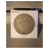 1879 O Morgan Silver Dollar