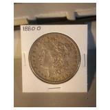 1880 O Morgan Silver Dollar