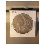 1882 Morgan Silver Dollar