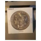 1884 Morgan Silver Dollar