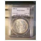 1885 O PCGS MS64 Morgan Silver Dollar