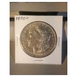 1890 O Morgan Silver Dollar