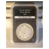 1891 O PCS Genuine Morgan Silver Dollar