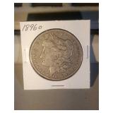 1896 O Morgan Silver Dollar