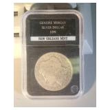 1899 O PCS Genuine Morgan Silver Dollar