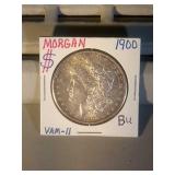 1900 Morgan Silver Dollar BU