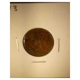 1873 Indian head penny