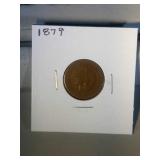 1879 Indian head penny