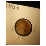1912 D Lincoln penny