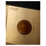 1913 D Lincoln penny