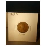 1915 D Lincoln penny