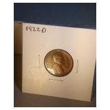 1922 D Lincoln penny