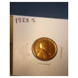 1923 S Lincoln penny