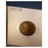 1927 D Lincoln penny