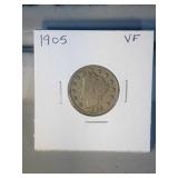 1905 Liberty Nickel VF