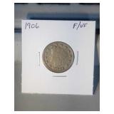 1906 Liberty Nickel F/VF