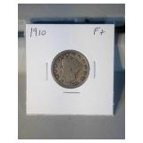 1901 Liberty Nickel F+