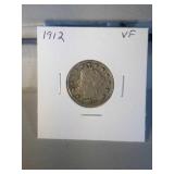 1912 Liberty Nickel VF