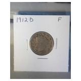 1912 D Liberty Nickel F