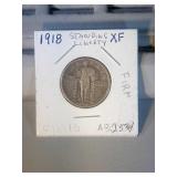 1918 Standing Liberty Quarter VG