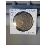 1829 Capped Bust half dollar