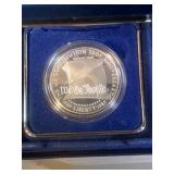 1987 Proof Constitution silver dollar