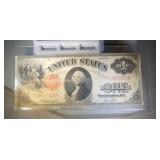 1917 large size $1 US note