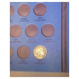 partial Buffalo nickel set, 1919-1937, 20 coins