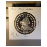 1 oz. .999 fine silver
