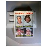1964 Topps Pitching Leaders Koufax, Spahn