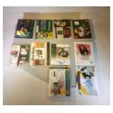 lot of Green Bay Packers autographs & patch cards