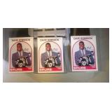 lot of 3 1989-90 Hoops David Robinson rookies