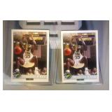 lot of 2 1992-93 Classic Shaq rookies