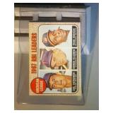 1968 Topps Yastrzemski/Killebrew/Robinson