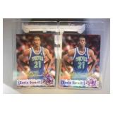 lot of 2 1996 TSC Kevin Garnett rookies