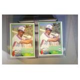 lot of 2 1981 Topps Traded Tim Raines rookies