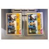 lot of 2 1981 Topps Tim Raines rookies