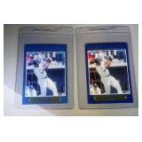 lot of 2 1992 Fleer Rookie Sensations Frank Thomas