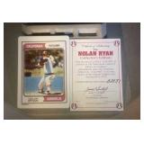 Nolan Ryan Hamilton Ceramic card #20